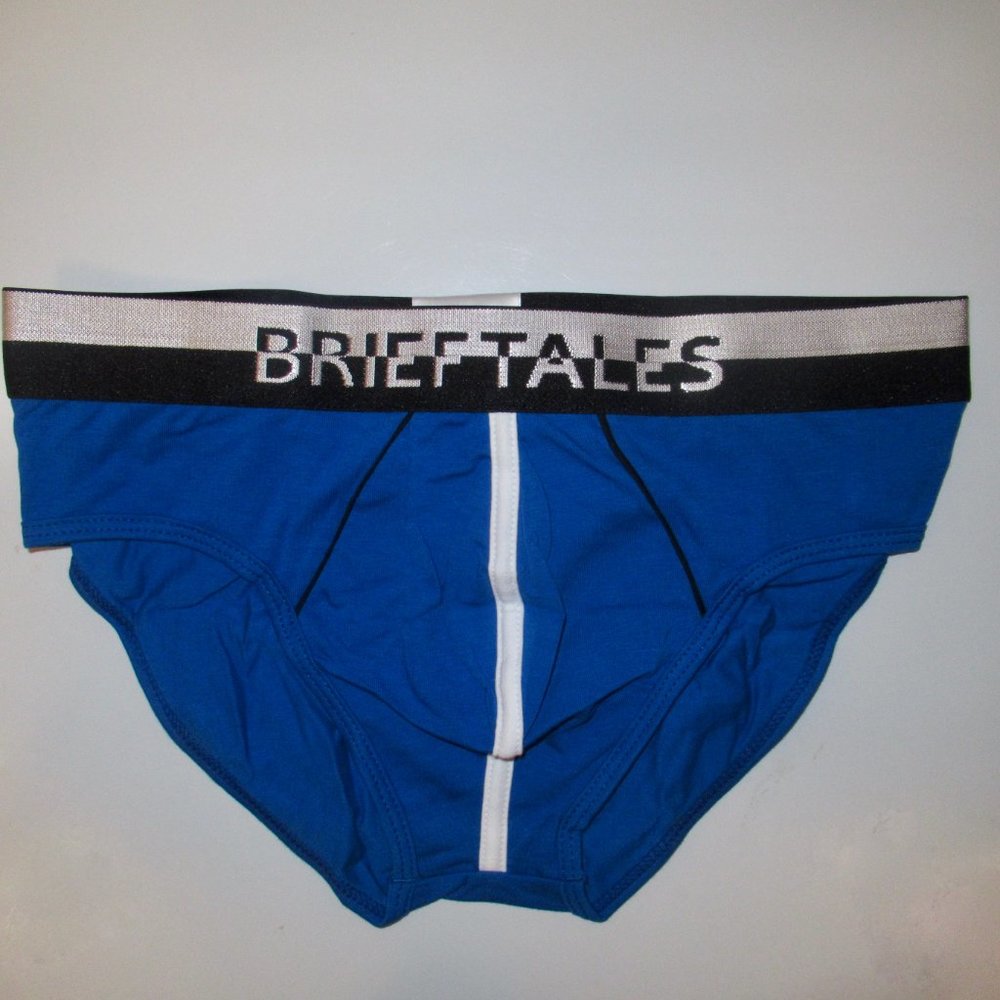 NWT Brief Tales Royal Blue Briefs Size M